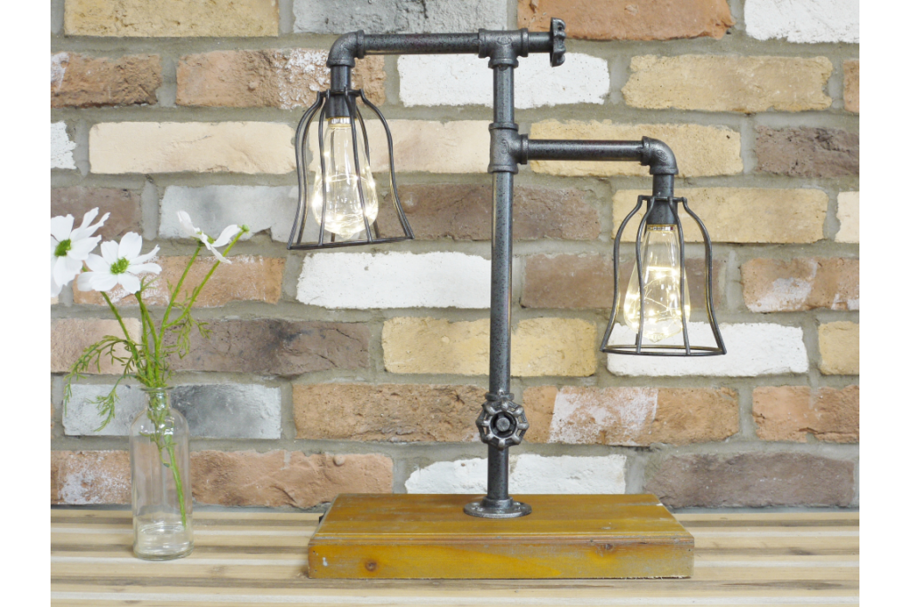 Double Bulb Industrial Light Obrien